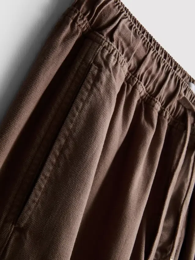 Cotton blend casual joggers