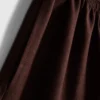 Cotton-blend elastic-waist shorts