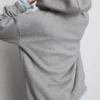 Cotton-blend graphic hoodie