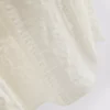 Cotton blend lace maxi skirt