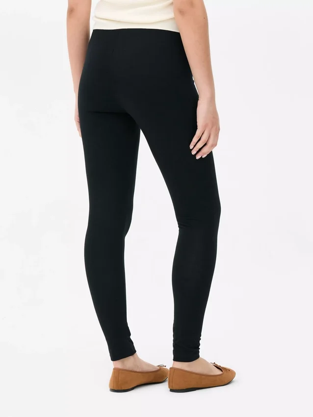 Cotton blend leggings