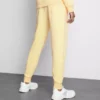 Cotton blend printed skinny joggers