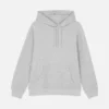 Cotton-blend pullover hoodie