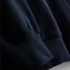 Cotton-blend pullover hoodie