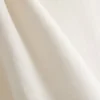 Cotton-blend side-tie midi skirt