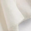 Cotton-blend side-tie midi skirt