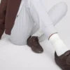 Cotton-blend skinny joggers