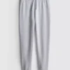 Cotton-blend skinny joggers