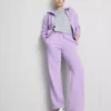 Cotton-blend straight-leg joggers