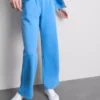 Cotton-blend straight-leg joggers