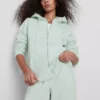 Cotton-blend straight-leg joggers
