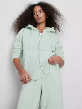 Cotton-blend straight-leg joggers