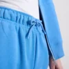 Cotton-blend straight-leg joggers