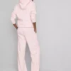 Cotton-blend straight-leg joggers