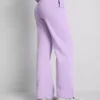 Cotton-blend straight-leg joggers
