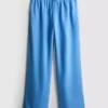 Cotton-blend straight-leg joggers