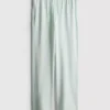 Cotton-blend straight-leg joggers