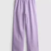 Cotton-blend straight-leg joggers