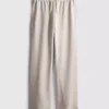 Cotton-blend straight-leg joggers