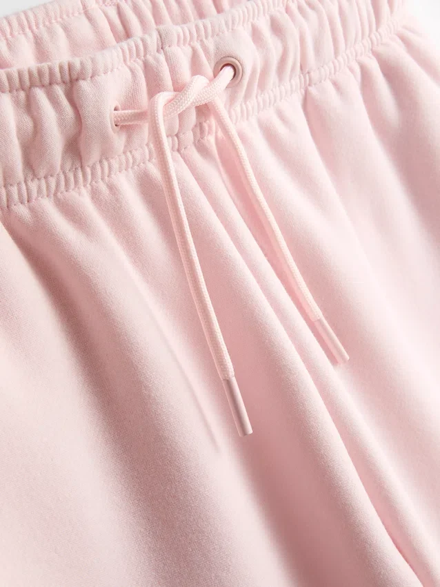 Cotton-blend straight-leg joggers