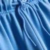 Cotton-blend straight-leg joggers