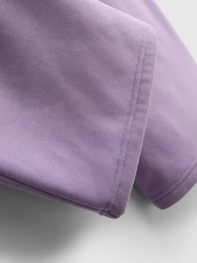 Cotton-blend straight-leg joggers