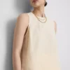 Cotton-blend tank top