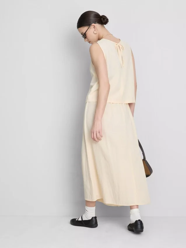 Cotton-blend tank top