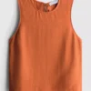 Cotton-blend tank top