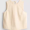 Cotton-blend tank top