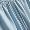 Cotton-blend wide-leg pants