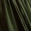 Cotton-blend wide-leg pants