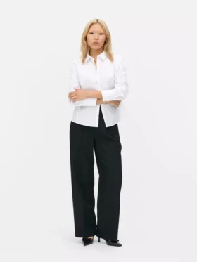 Cotton blend workwear shirt