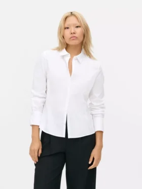 Cotton blend workwear shirt