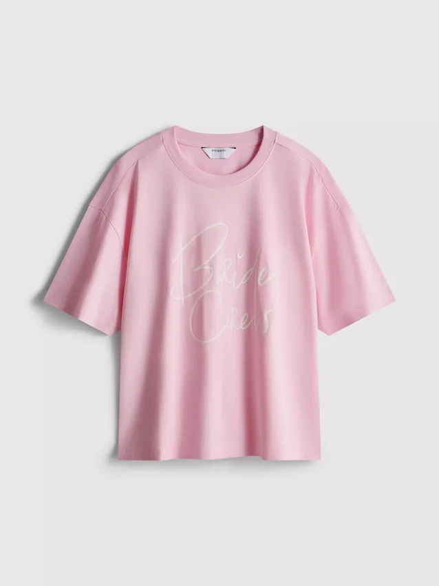 Cotton bride crew tee
