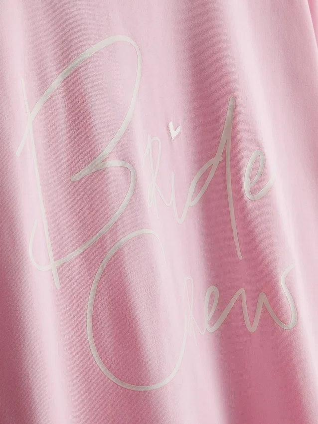 Cotton bride crew tee