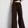 Cotton casual wide-leg joggers