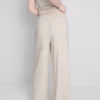 Cotton casual wide-leg joggers