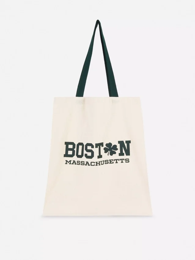 Cotton city graphic tote bag
