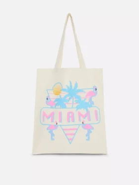 Cotton city graphic tote bag