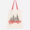 Cotton city graphic tote bag