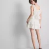 Cotton cropped cutwork cami top