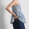 Cotton cutwork cami top
