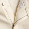 Cotton denim bermuda shorts