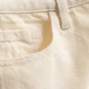 Cotton denim bermuda shorts