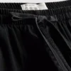 Cotton denim jogger shorts