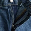 Cotton denim jorts