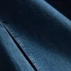 Cotton denim mini shift dress