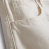 Cotton denim mini skirt