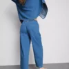 Cotton denim tapered jogger jeans